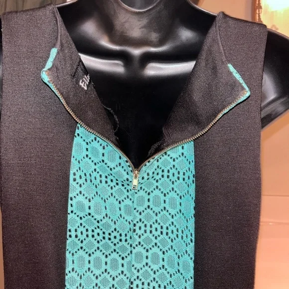 Teal & Black Small Dress - Picture 13 of 13